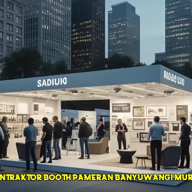 kontraktor booth pameran banyuwangi murah